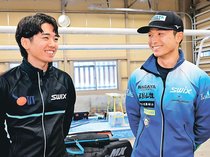 廣瀬「メダルを意識」／山崎「物おじしない」<br />五輪代表有力の県勢２人が練習公開