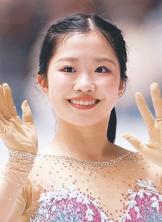 けさの人<br />フィギュアスケート女子でミラノ・コルティナ冬季五輪代表に決まった中井亜美（なかい・あみ）さん