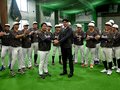 楽天育成１位の幌村（サンダーバーズ）、古巣ＩＭＦ訪れ感謝伝える