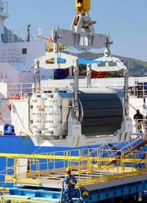 高浜原発にＭＯＸ燃料到着