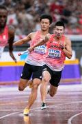 男子４００ｍリレー、日本６位