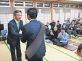 夏野市長に応援依頼続々　射水市議選、各陣営が集票に全力