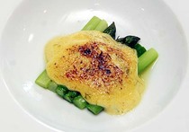 グリーンアスパラの簡単グラタン