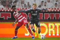 堂安は後半途中まで