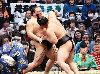 朝乃山２桁勝利届かず、若元春に敗れ９勝６敗　大相撲春場所千秋楽