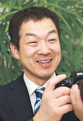 けさの人<br />北日本新聞読者写真コンクールで年間賞一席に輝いた笹岡正人（ささおか・まさと）さん