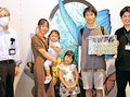 来場者１万人超える　１７日まで県高岡文化ホールでトリックアート展