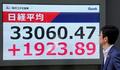 東証、午前終値３万３０３０円