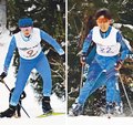 男子の柳瀬秋（大沢野３年）・女子の三島（城端３年）初優勝　県中学スキー距離フリー