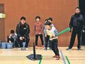 ティーボール楽しいよ　南砺でスポーツ少年団入団前に教室