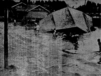 ７月２５日の歴史 <br />県内に集中豪雨　神通大橋流失　１９４８年
