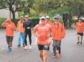 健康増進へランニング　全国健称マラソン会が北陸３県練習会