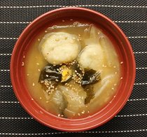 おから団子のみそ汁
