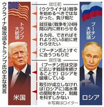 「取引外交」見通せず　トランプ氏、ロシアに停戦圧力