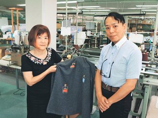 ＜とやま事業承継ストーリー＞２７／ジェイコム（富山市下赤江町）<br />上質ニットの技術残す　日本ブランドが強みに