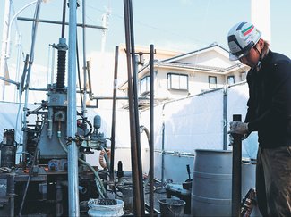 射水・港町地区の液状化対策費、１０億円超の可能性　夏野市長、住民負担軽減を模索