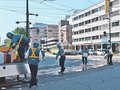 富山の市電レールにゆがみ　猛暑影響か、一時運転見合わせ