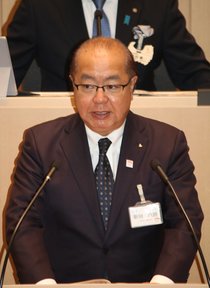 新田知事「経済対策効果を県内に波及」　県議会１１月定例会開会
