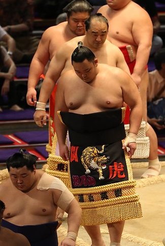 朝乃山、初日白星　大相撲名古屋場所
