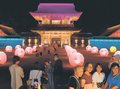 非日常へいざなう光　国宝瑞龍寺「夜の祈りと大福市」