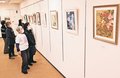 心癒やす押し花　富山のアピアＳＣで如月倶楽部作品展
