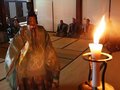 利長しのび幽玄の舞　国宝瑞龍寺（高岡）で「燭光能」奉納