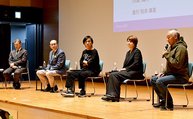 トークセッションで伝統工芸について話す登壇者