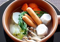 秋野菜のたっぷり入ったポトフ