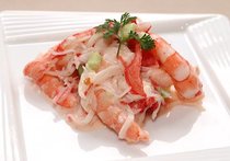 小エビとカニかまぼこのカクテル