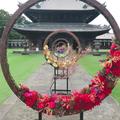 国宝瑞龍寺の花飾り