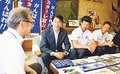 ２１日の試合への意気込み語る　入善でカターレ選手ら