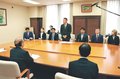 教育の質向上へ教員数の確保を　県ＰＴＡ連合会、知事へ要望書