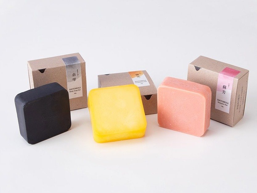 【とやまのみやげ 14】Nercocia. HATOMUGI Shampoo Bar & Conditioner Bar（ネルコッチャ ハトムギ シャンプーバー コンディショナーバー）｜北日本