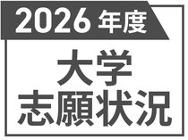 ２０２６年度の私立大学志願状況