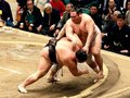 朝乃山、連勝ストップ　大相撲初場所６日目、土俵際突き落とし２敗目