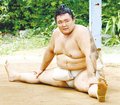 朝稽古「前に前に」　意欲新た朝乃山