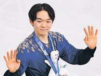 フィギュア鍵山、２大会連続銀　ミラノ冬季五輪、幼少期に富山で過ごす