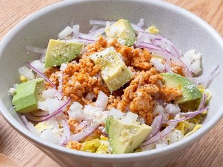 旬のお野菜たっぷり！冬の和風タコス丼【休日のレシピ(137)】