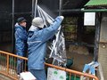 雪囲いで獣舎の寒さ対策ＯＫ　高岡古城公園動物園