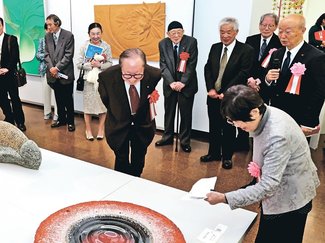 至高の世界に浸る　日展富山展