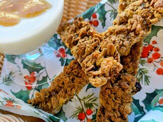 ざくざく食感が楽しい！ミューズリーで作るグラノーラバー【休日のレシピ(128)】