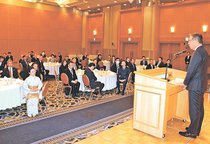 創刊５万号へ丁寧に　本紙販売店新年祝賀会