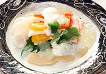 パプリカとクリームチーズのミルフィーユ