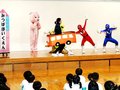 交通安全を寸劇で楽しく　高岡・みつば保育園「らいちょうクラブ」