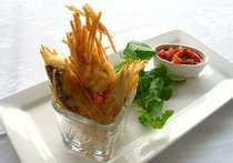 ブリのジャガ芋包み揚げ