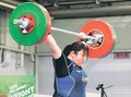 中嶋（滑川高出）３度目の日本一　全日本重量挙げ女子８７キロ超級