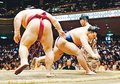 朝乃山６敗目、勝ち越し足踏み　夏場所１３日目