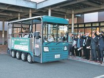 電動ミニバス４月運行　黒部市、三日市地区で平日１日８便