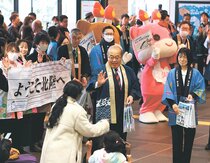 ＜県政回顧２０２４年＞新幹線敦賀延伸<br />関西と連携強化、北陸の魅力発信