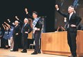 働く者の議席獲得を　富山１区、山氏が総決起集会